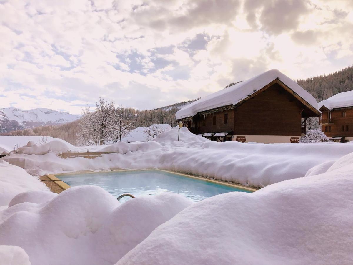 Les Chalets Du Parc Aux Etoiles - Cimes Et Neige Apartment Puy-Saint-Vincent Bagian luar foto