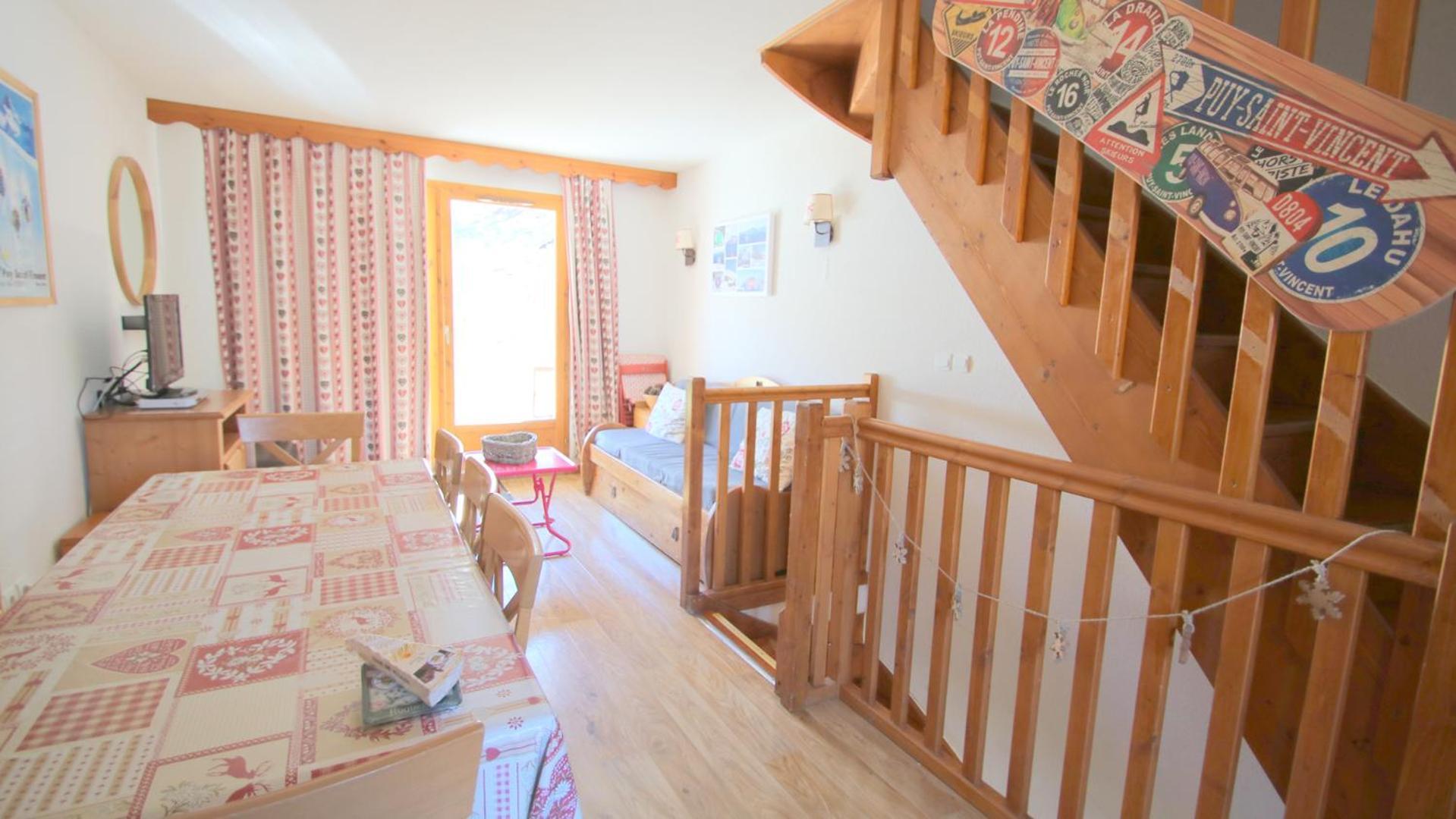 Les Chalets Du Parc Aux Etoiles - Cimes Et Neige Apartment Puy-Saint-Vincent Ruang foto